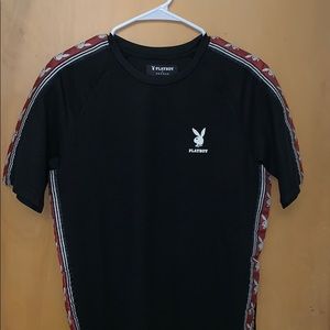 PacSun x Playboy side stripped tee